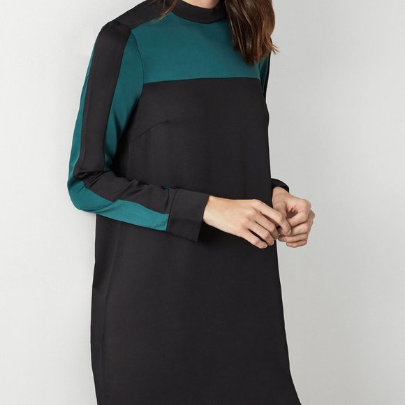 BCBG Colorblocked Shift Dress - Picture 3 of 4